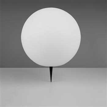 Melo LED large Black And White Globe Outdoor RGBW Spike Light R55326901
