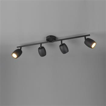 Nancy Matt Black 4 Light Adjustable Spotlight R86264032
