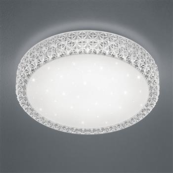 Pegasus White LED Medium Flush Ceiling Fitting R62422100
