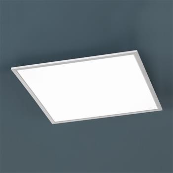 Phoenix Large Square Matt Nickel LED Flush Fitting 674016207