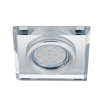 Pirin Square Chrome Recessed Downlight 652200152