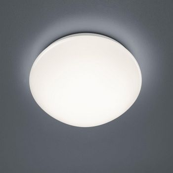 Pollux IP44 Small White Dusk To Dawn Outdoor Sensor Porch Light R67831101