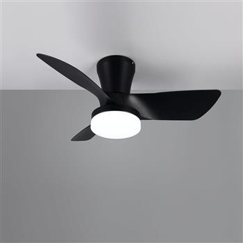Randers LED Matt Finished 3 Blade Ceiling Mounted Fan 