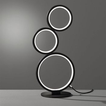 Rondo Matt Black Dimmable LED Table Lamp 522610332
