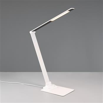 Travis LED USB Touch White Reading Desk Lamp 545310131