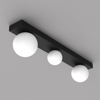 Bibione Rectangular 3-Light Ceiling Fittings