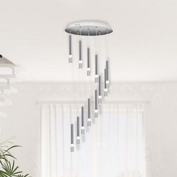 Ice Chrome LED Large Ceiling Pendant ML6162