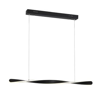 Swirl Black LED Ceiling Pendant ML5498