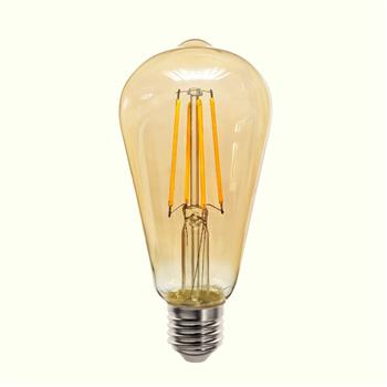 Amber 2700K E27 Dimmable Squirrel Cage LED Bulb MLDASQ6ES/WW