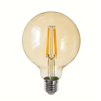 Amber 95MM 2700K E27 Dimmable LED Globe MLDAGL957ES/WW