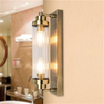 Edith IP44 Double Bathroom Wall Light