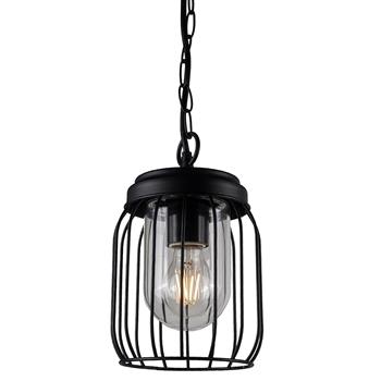 Finch Outdoor Black IP44 Pendant FIN01PBL