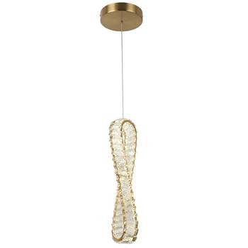 Lucaria Vertical CCT LED Crystal Pendant 