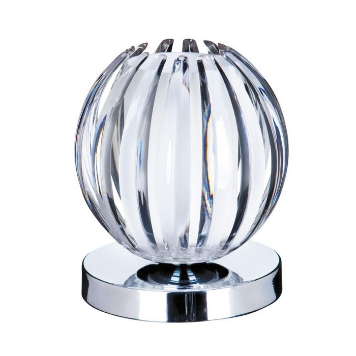 Claw Chrome And Frosted Glass Touch Table Lamp 1811CL