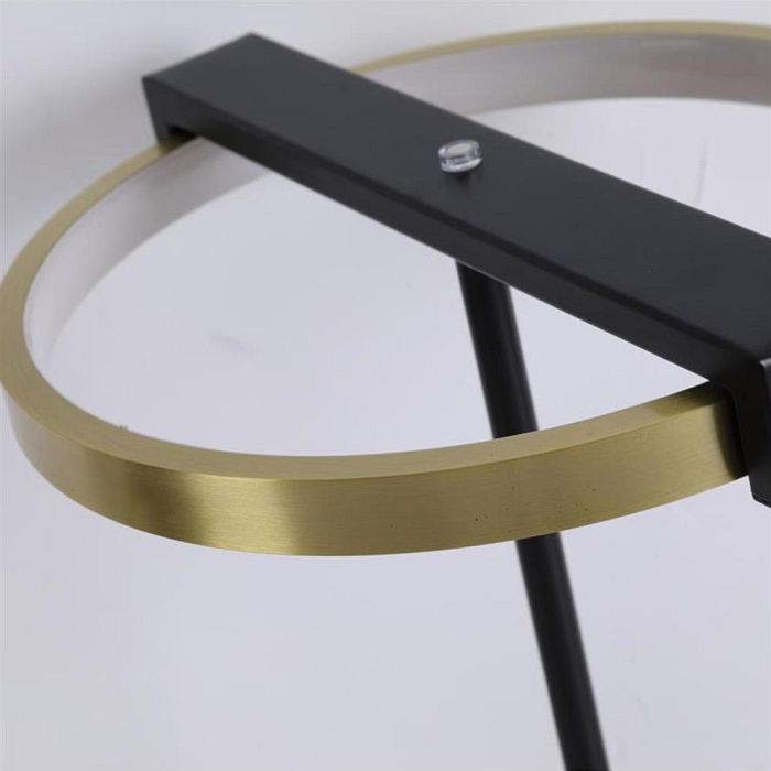 Aerial Black And Gold Metal LED Dimmable Table Lamp 62331GO