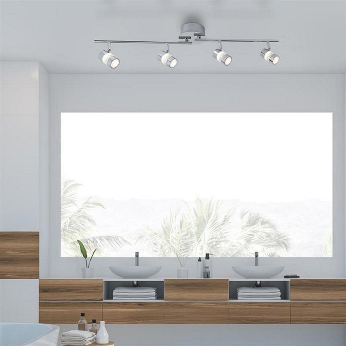 Bubbles IP44 LED 4 Light Spot Light 4414CC