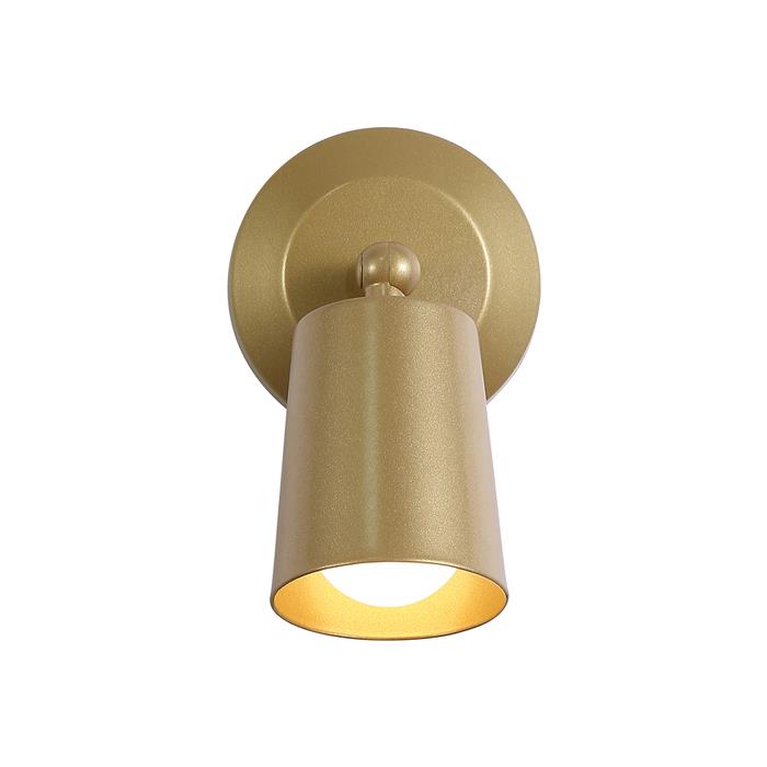 Cone LED Gold (Colour) Rechargeable Wall Light 23340GO