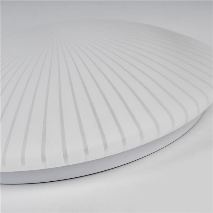 Malta 30mm LED White Flush Ceiling Fitting 23381-30WH