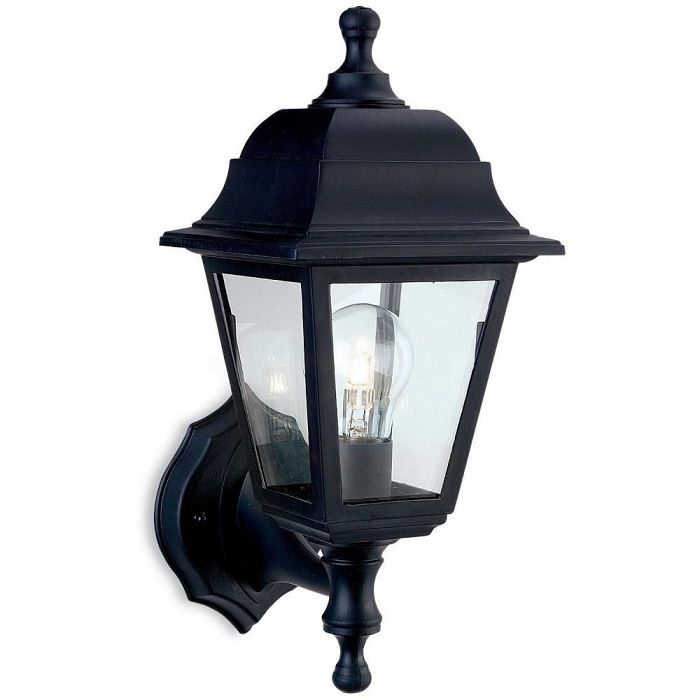 Oslo 2-In-1 Up/Down IP44 Resin Wall Lantern 8346BK