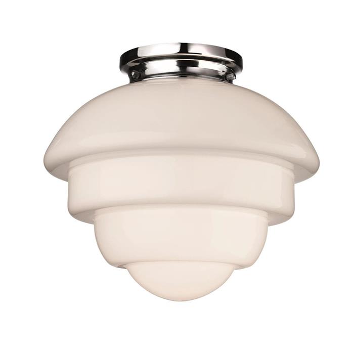Art Deco Layered IP44 Flush Ceiling Light 4943CH