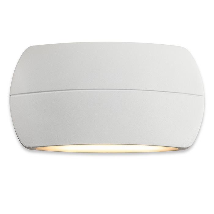 Carmen LED White Resin IP65 Wall Light 6807WH