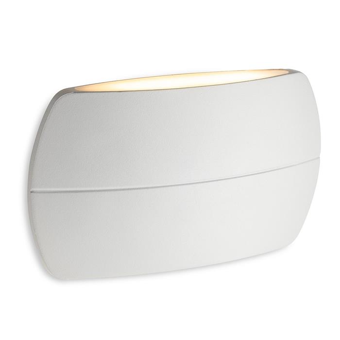 Carmen LED White Resin IP65 Wall Light 6807WH