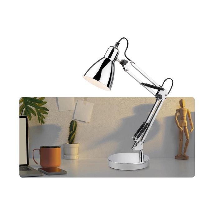 Riley Chrome Adjustable Table Lamp 2904CH