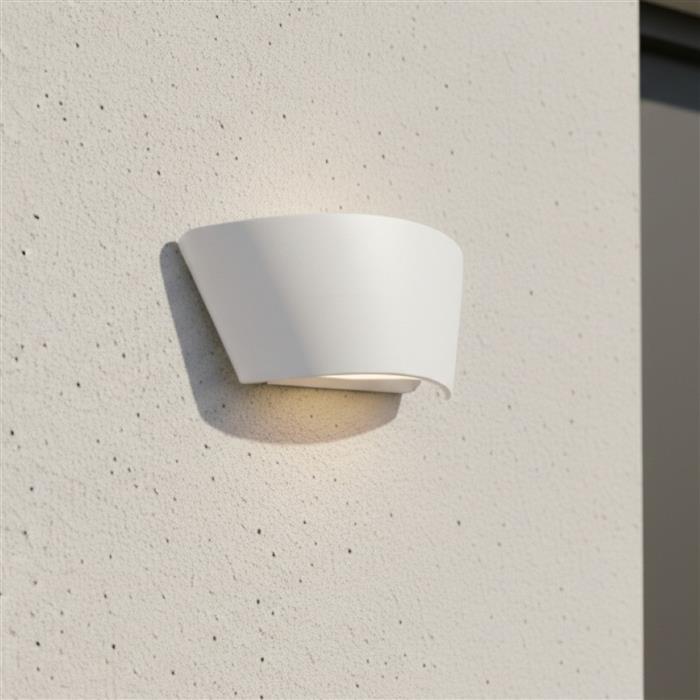 Ibiza LED White Resin IP65 Wall Light 6813WH