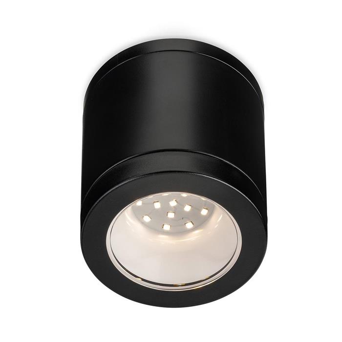 Max Black IP65 LED Resin Flush Light 6817BK