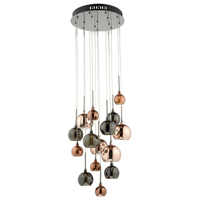 Aurelia 15 Light Ceiling Cluster Pendant Fitting AUR1564