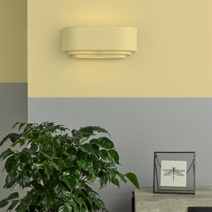 Lando Ceramic Wall Washer White Finish LAN372