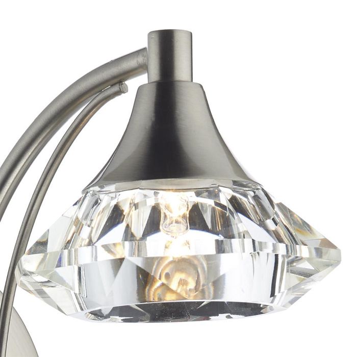 Luther Satin Chrome Single Wall Light LUT0746