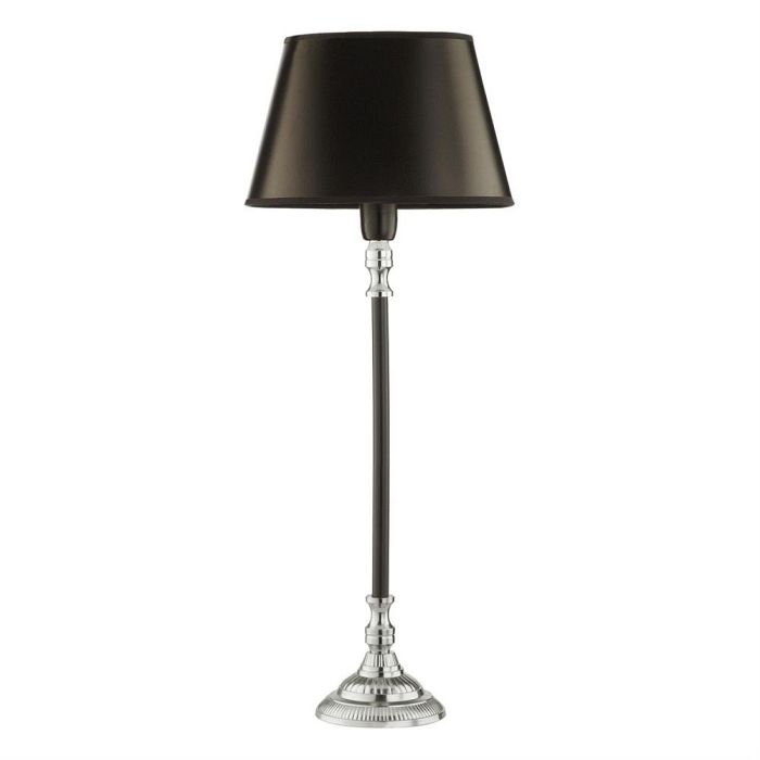 Nezar Nickel/Black Finished Table Lamp NEZ4238 + LEX2622