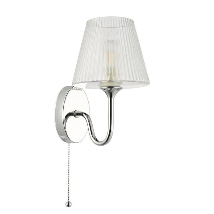 Rimaz Polished Chrome IP44 Bathroom Wall Light RIM0750