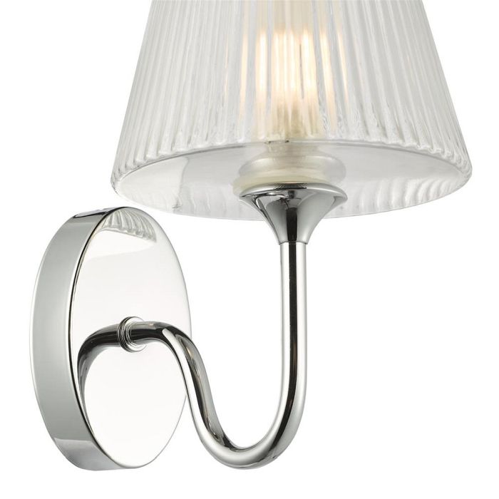 Rimaz Polished Chrome IP44 Bathroom Wall Light RIM0750