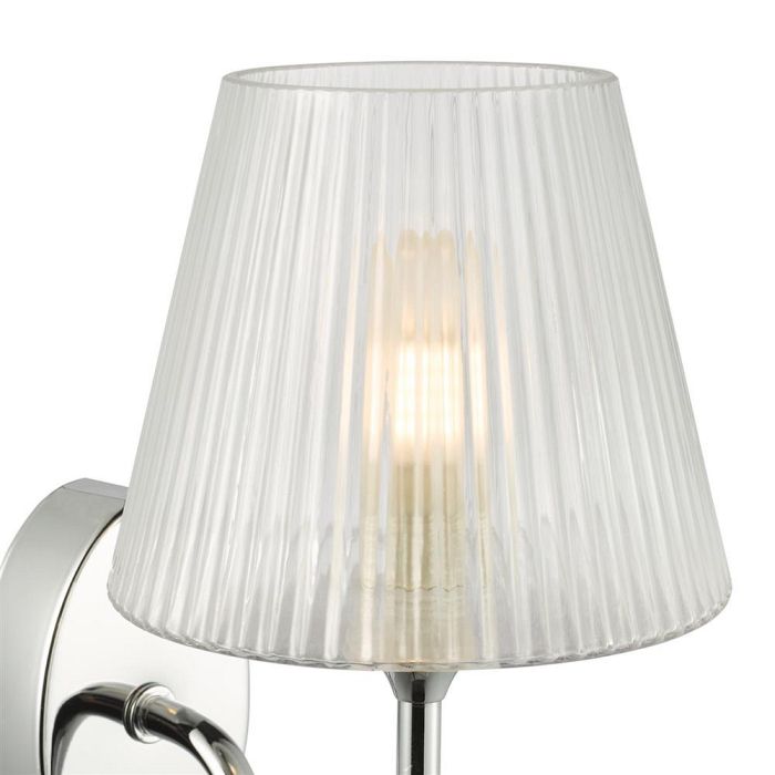 Rimaz Polished Chrome IP44 Bathroom Wall Light RIM0750