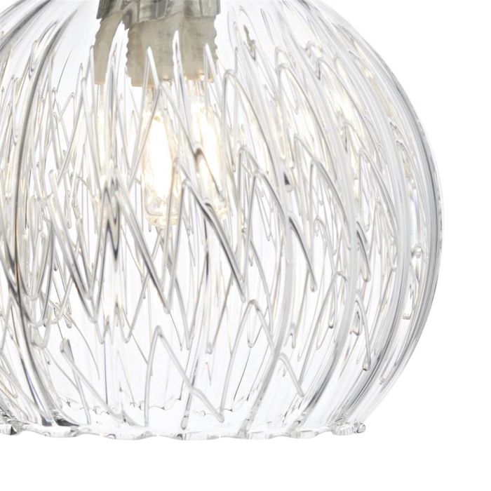 Yasmin Single Wall Light Chrome Finish YAS0750