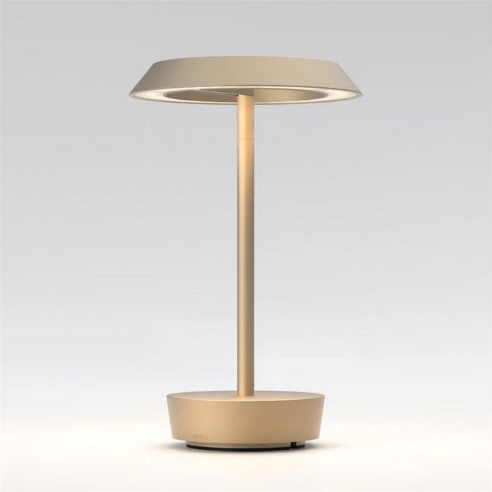 Halo LED Light Bronze Portable Rechargeable Battery Table Lamp 1468003