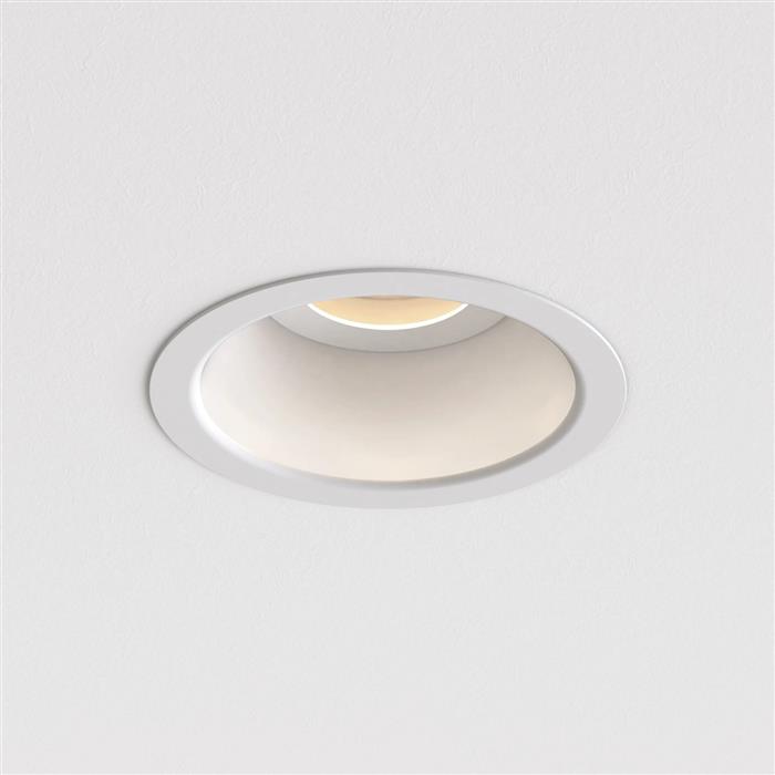 Minima Mini Matt White Round Recessed Downlight 1249052