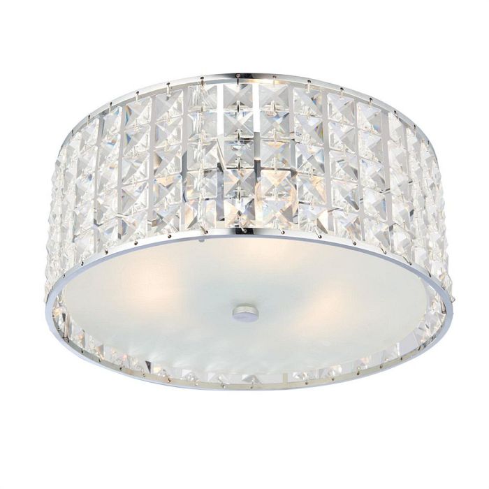 Belfont IP44 Crystal Bathroom Ceiling Light 61252