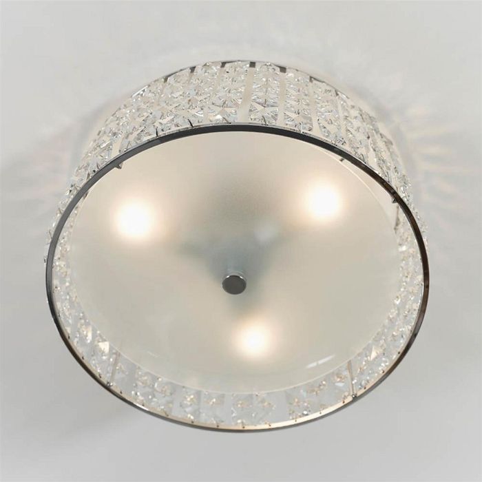 Belfont IP44 Crystal Bathroom Ceiling Light 61252