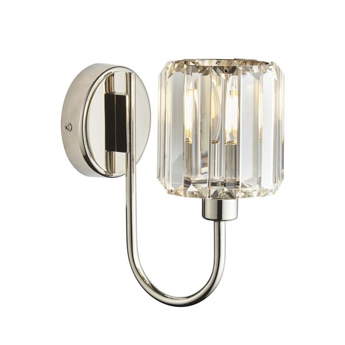 Berenice Bright Nickel Wall Light 104109