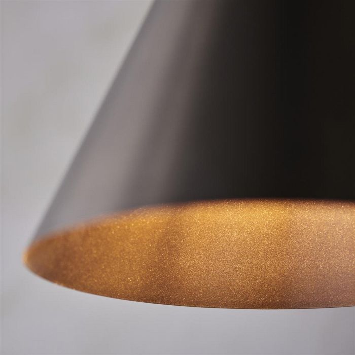 Cape Pendant Brushed Antique Bronze Plate 102892