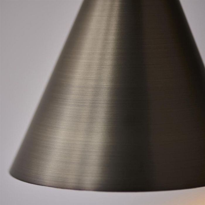 Cape Wall Light Brushed Antique Bronze Plate 102894