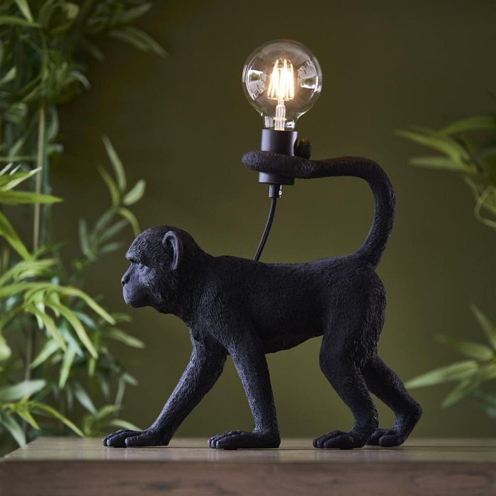 Capuchin Matt Black Table Lamp 106791