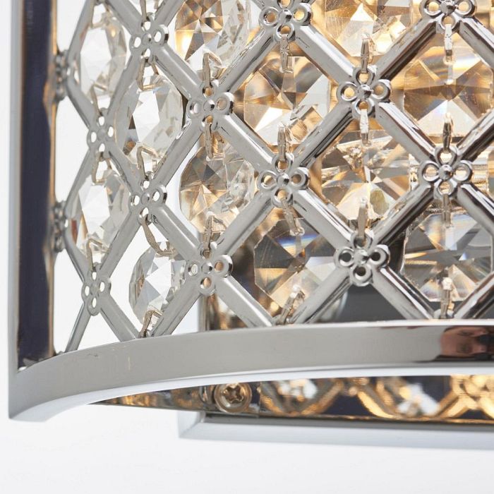 Crystal Double Wall Light HUDSON-2WBCH