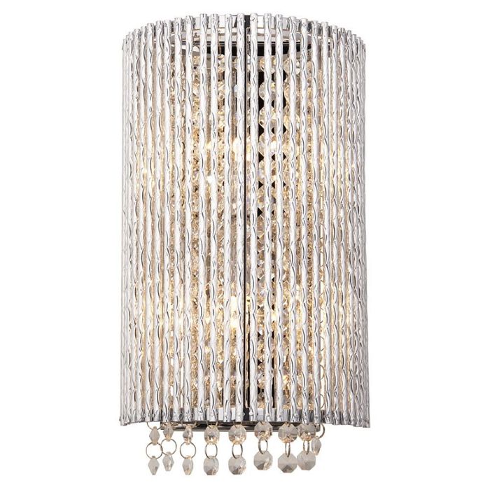 Galina Two Lamp Clear Crystal Wall Light 81978