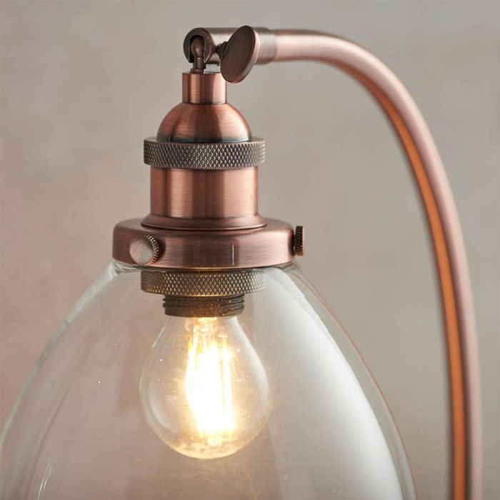 Hansen Task Aged Copper table Lamp 77861