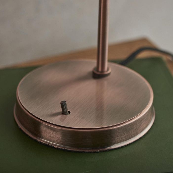 Hansen Task Aged Copper table Lamp 77861