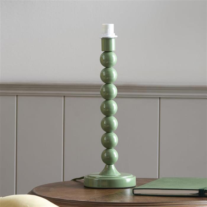 Higgledy Gloss Cotswold Green Table Lamp 113861